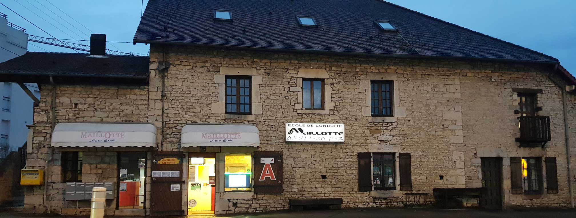 L'auto-école Maillotte, 123 rue de Dole à Besançon [aem_home120051]